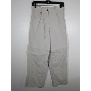 The North Face Pants Women 8 Beige Outdoor Hiking Convertible‎ Gorpcore Trail